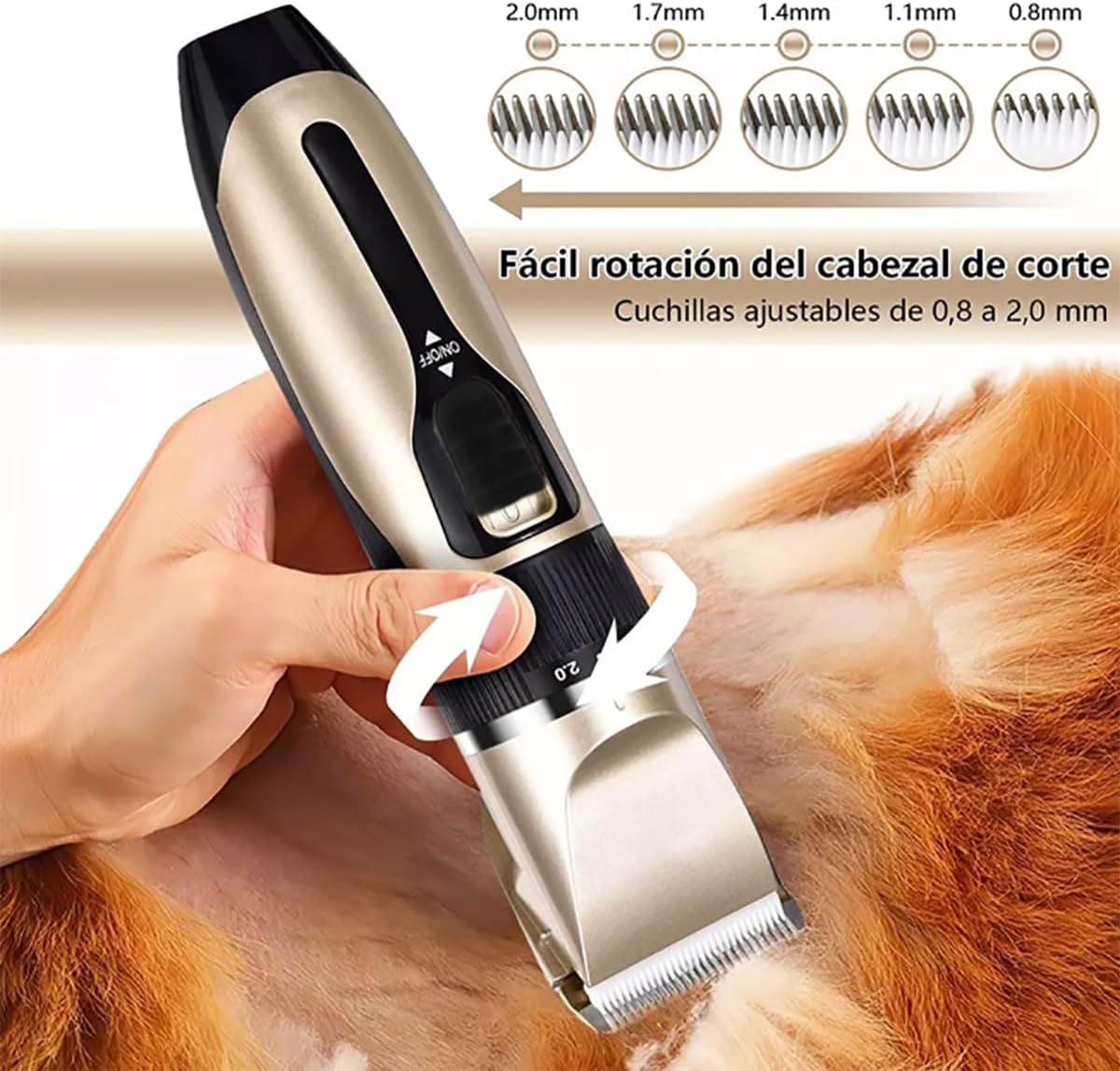 Kit de Máquina de Corte para Mascotas